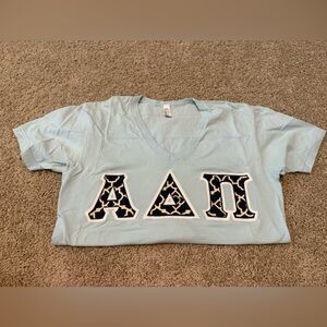 Light ADPi Blue Graphic T-Shirt